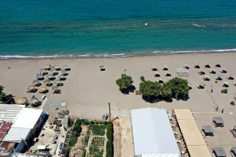 Blue Boutique Apts Amudára Laszithiu Kültér fotó