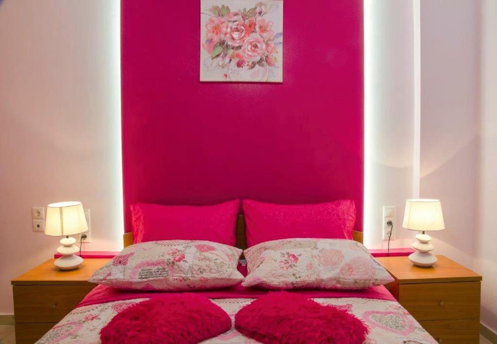 Blue Boutique Apts Amudára Laszithiu Kültér fotó