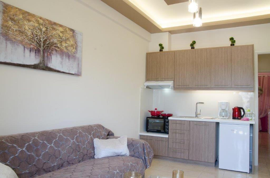 Blue Boutique Apts Amudára Laszithiu Kültér fotó