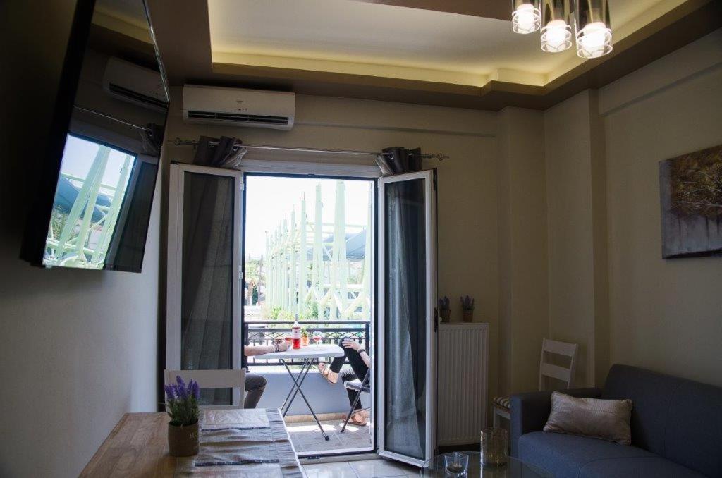 Blue Boutique Apts Amudára Laszithiu Kültér fotó
