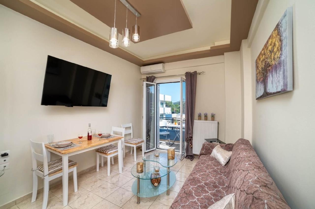 Blue Boutique Apts Amudára Laszithiu Kültér fotó