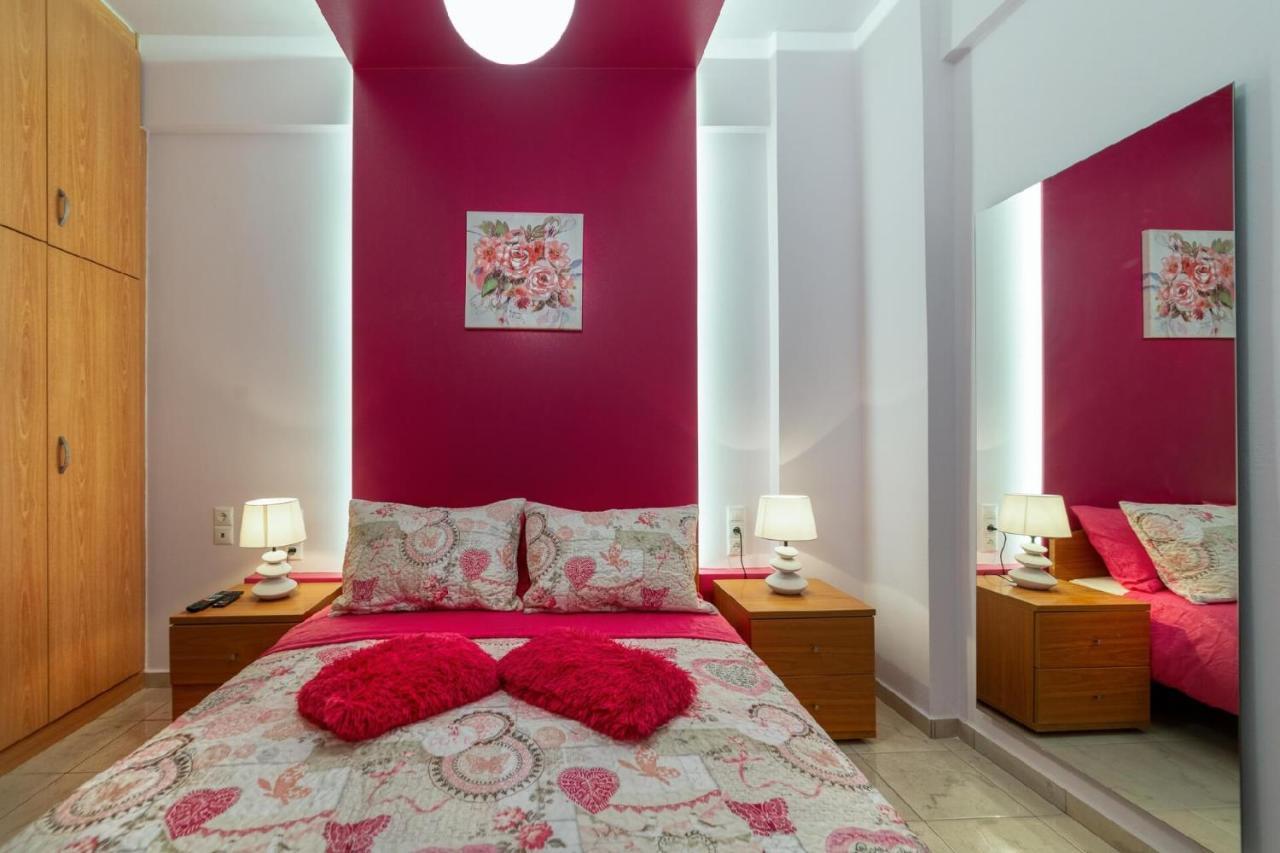 Blue Boutique Apts Amudára Laszithiu Kültér fotó