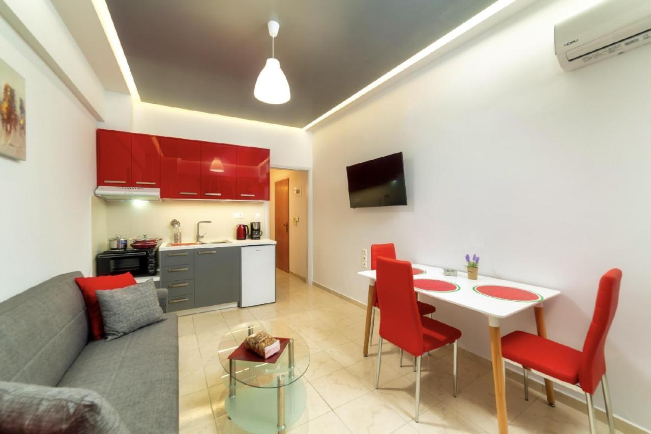 Blue Boutique Apts Amudára Laszithiu Kültér fotó