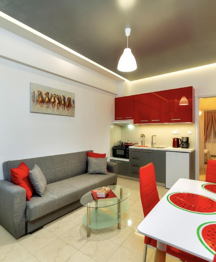Blue Boutique Apts Amudára Laszithiu Kültér fotó