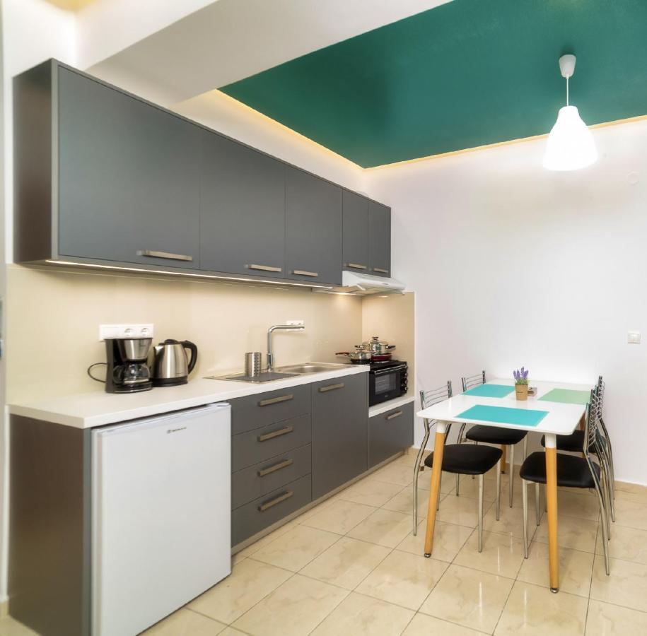 Blue Boutique Apts Amudára Laszithiu Kültér fotó