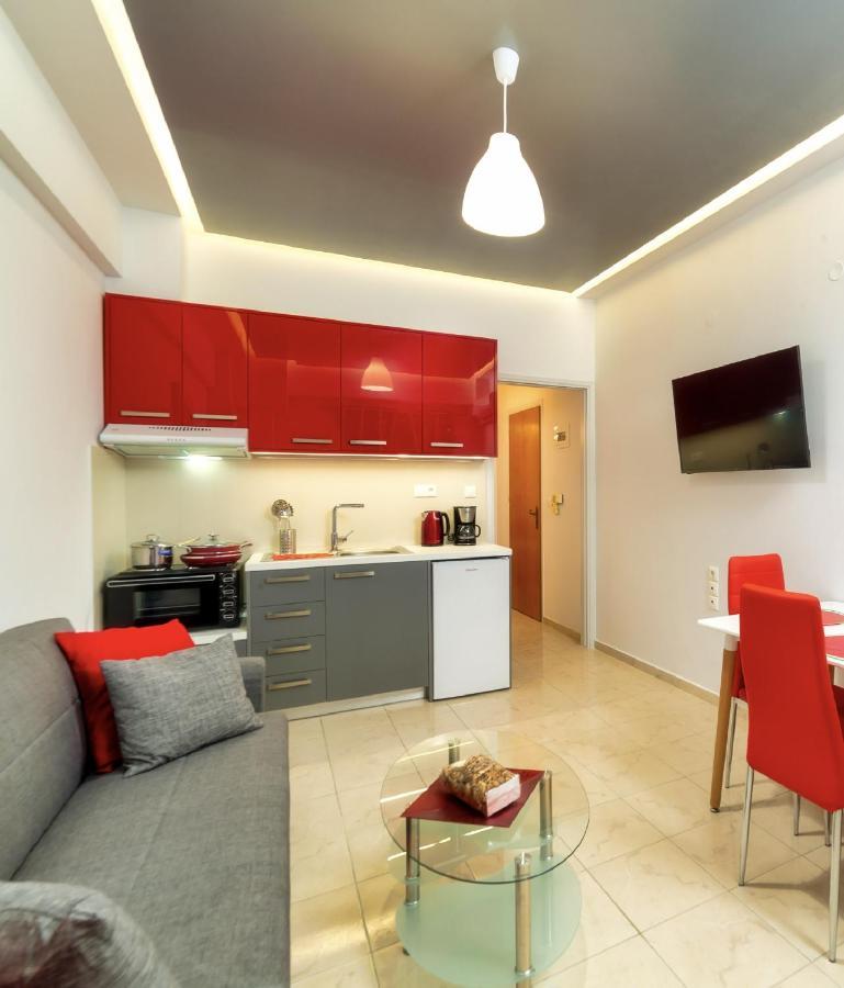 Blue Boutique Apts Amudára Laszithiu Kültér fotó