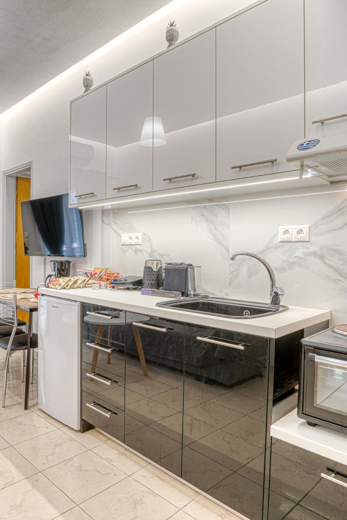 Blue Boutique Apts Amudára Laszithiu Kültér fotó