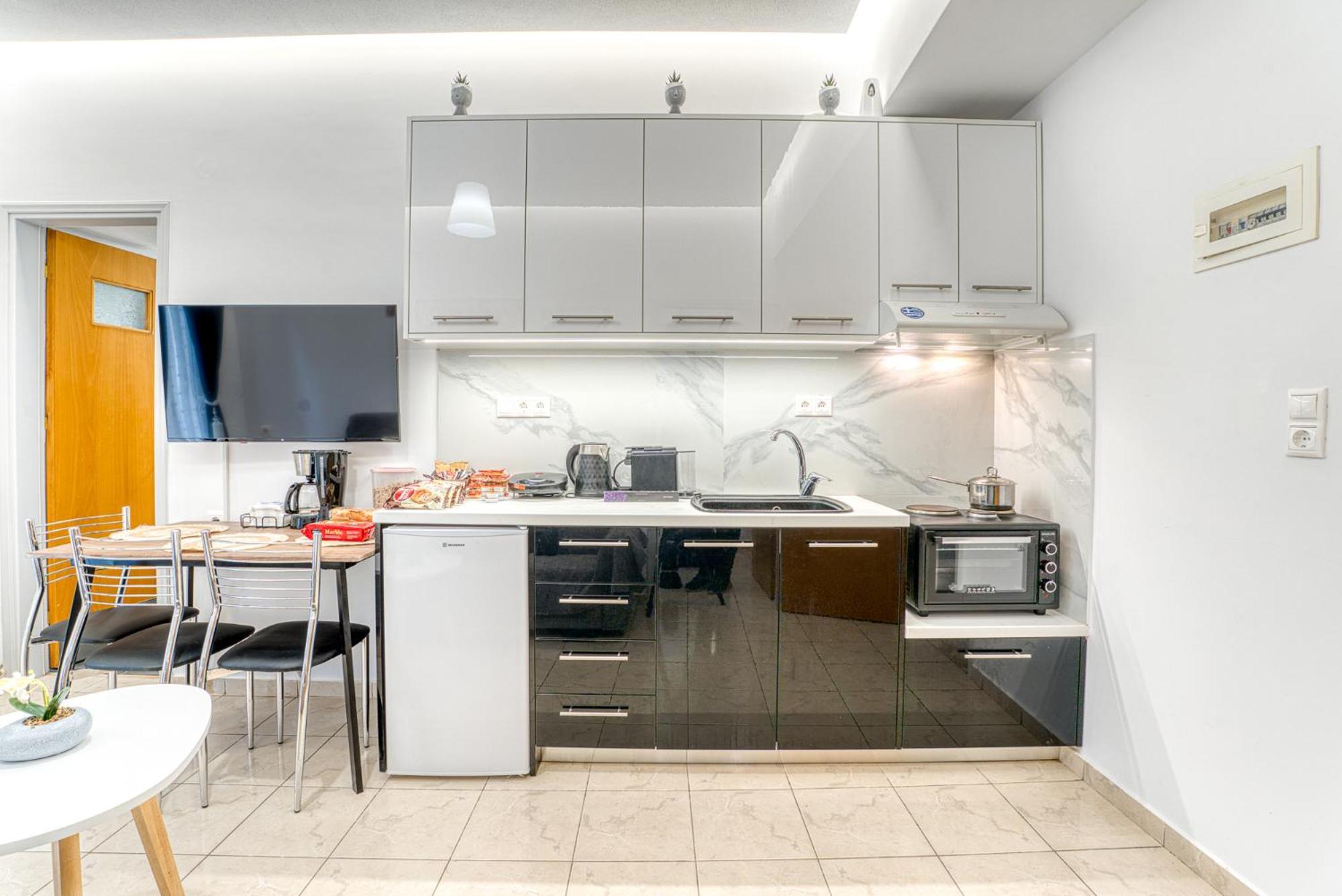Blue Boutique Apts Amudára Laszithiu Kültér fotó