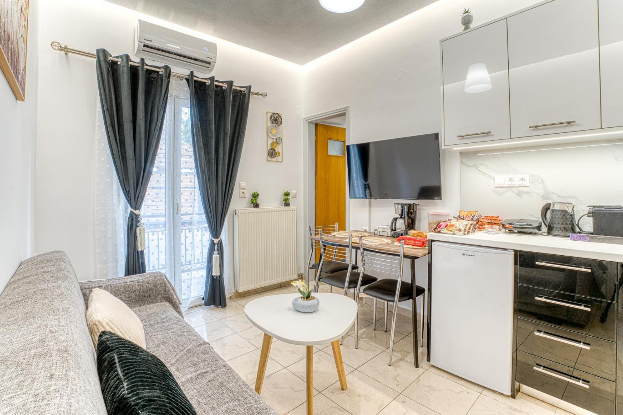 Blue Boutique Apts Amudára Laszithiu Kültér fotó