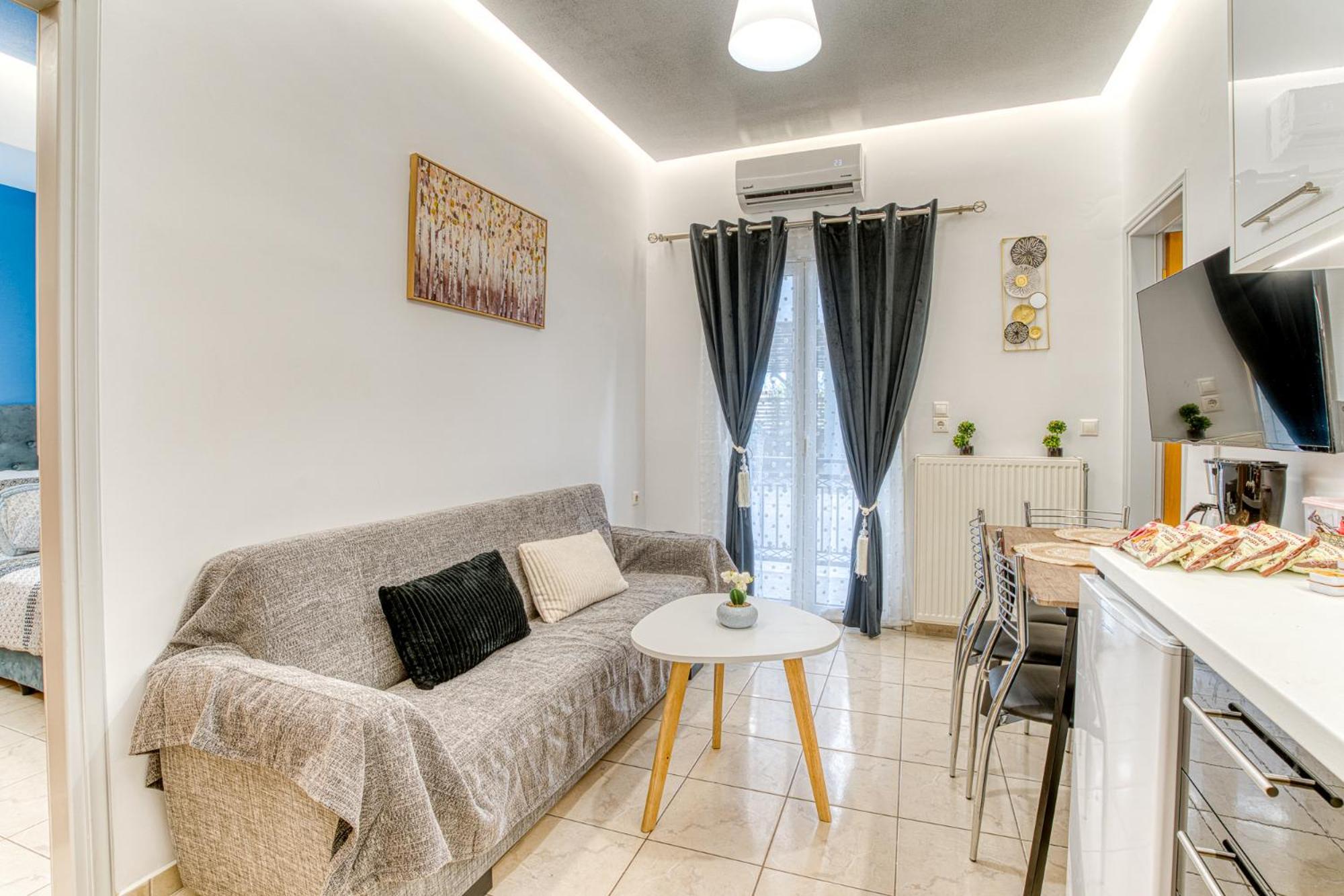 Blue Boutique Apts Amudára Laszithiu Kültér fotó