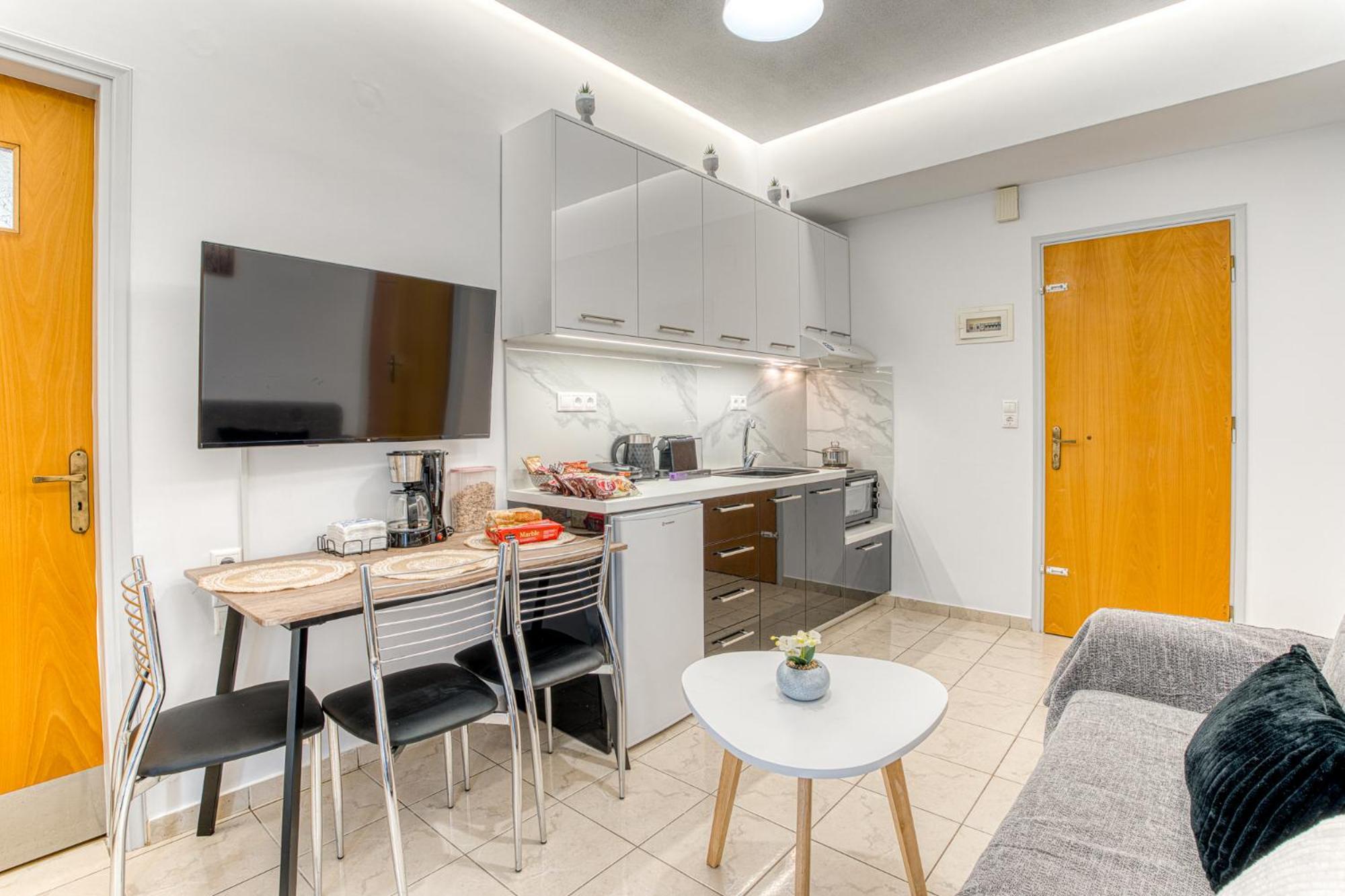 Blue Boutique Apts Amudára Laszithiu Kültér fotó